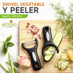 Spring Chef Stainless Steel Vegetable Y Peeler - Image 2
