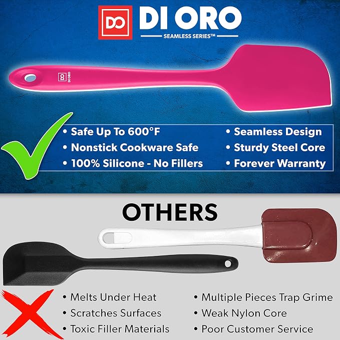 DI ORO Silicone Spatula Set - Image 2