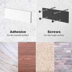DEKAVA Under Cabinet Wall Mount Paper Towel Holder, Self-Adhesive Bar, - Image 7