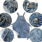 Jeanerlor - Cotton Denim Apron - Jean Apron - Image 2