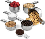 Hudson Essentials Stainless Steel Measuring Cups Set - Image 5