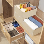 Criusia Drawer Organizer Clothes, 8 Pack Underwear Drawer Organizer, Foldable - Image 9