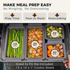 HONGBAKE Bakeware Sets, Baking Pans Set - Image 4