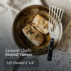 Lamson 3" x 6" Chef's Slotted Turner - Image 2