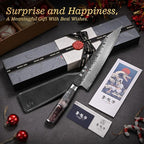 8.27 Inch Japanese Kiritsuke Chef Knife - Image 2