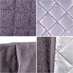 DII Basic Terry Collection 100% Cotton Quilted, Double Mitt - Image 3