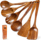 New Kitchen 6 Piece Non Toxic Wooden Spoons by Unknown