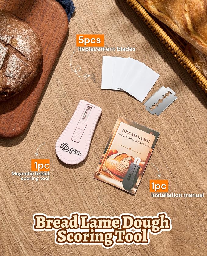 Bread Lame Extractable & Magnetic Dough Scoring Tool - Image 9