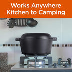 Commercial Chef 2-in-1 5-Qt. Dutch Oven - Image 4