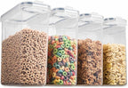 4 Pack Airtight Cereal & Dry Food Storage Container - Image 4