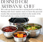 Bellemain Stainless Steel Non-Slip Mixing Bowls - Image 7