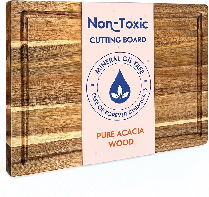 Non Toxic Wood Cutting Board by Ziruma