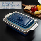 LOVECASA 4.5 Quart Ceramic Casserole Dish - Image 6