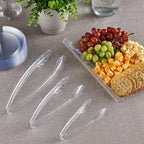 PlasticPro Clear Serving Tongs Combo Set - Image 2