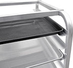 New Star Foodservice 36510 Commercial-Grade Aluminum 10-Tier Sheet Pan/Bun Pan - Image 4