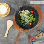 ESLITE LIFE Nonstick Ceramic Frying Pans Skillets Set, Non-Toxic Egg Omelette - Image 7