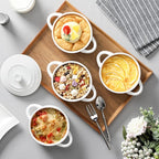 MALACASA Mini Cocotte Set - 14 OZ Small Casserole Dishes - Image 5