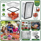 RockBerry 66 Pcs Large Food Storage Containers - Image 7