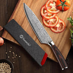 Sunnecko 8 Inch Chef Knife, Professional Japanese Style Kitchen Knife - Image 5