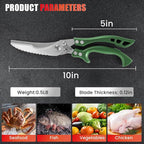 ANDONG Heavy Duty Poultry Shears, All-Purpose Kitchen Scissors - Image 3