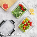 HOMBERKING 24pc Borosilicate Glass Food Storage Containers - Image 6