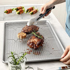Spring Chef 11.5 x 16.5 Inch Stainless Steel Cooling Racks - Image 9