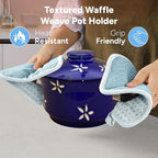 Casa Platino BBQ Gloves & Potholders Set, Holder - Image 5