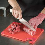 San Jamar Saf-T-Grip Plastic Cutting Board - Image 5