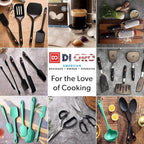 DI ORO Silicone Spoons for Cooking - Image 8