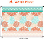HIHOHO Beach Blanket Waterproof Sandproof Extra Large Beach Mat 79" X - Image 2