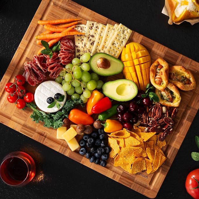 Bamboo Cutting Boards Non Toxic Wood Wooden Cutting Board - Image 8
