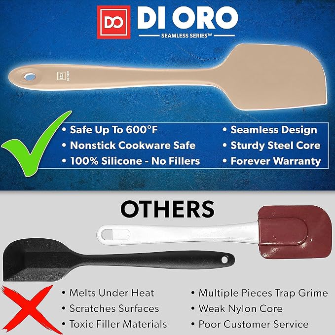 DI ORO Silicone Spatula Set - Image 2