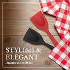 2 in 1 Flipper Spatula with tongs - Image 4