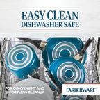 Farberware 20361 Dishwasher Safe Nonstick Cookware Set / Pots and Pans Set - Image 4