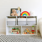 NaturalCozy Storage Cubes 9”x9”x7”Cotton Rope Woven Baskets - Image 3