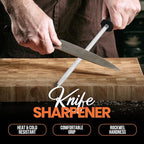 Utopia Kitchen 10 Inch Honing Steel Knife Sharpening Steel Sharpening Rod - Image 4