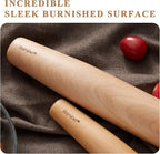 Bamber Wood French Rolling Pin for Baking Small Wooden Rolling Dowel Stick - Image 5