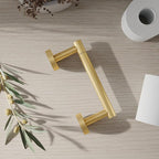 RARXTR Gold 2 Pack Toilet Paper Holder SUS304 Stainless Steel Double Post - Image 4