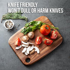 Wood Cutting Boards for Kitchen, JAMES.F Acacia Wooden Heavy Duty Cutting Board - Image 2