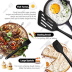 HaWare 11 PCS Silicone Cooking Utensils Set, Heat Resistant Kitchen Utensils - Image 6