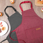 2 Pack Stripes Kids Apron, Kids Cooking Aprons - Image 8