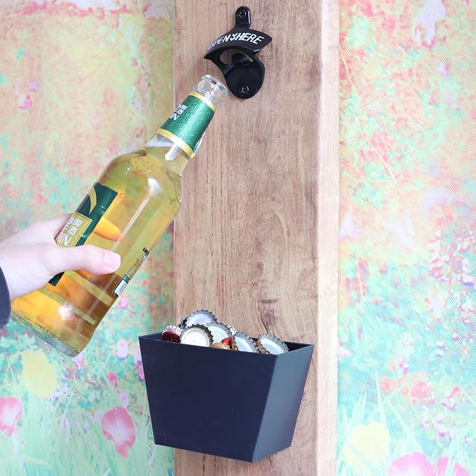 Wall Mounted Bottle Opener Stainless - Image 3