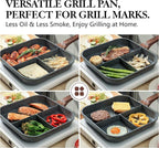 SENSARTE Nonstick Divided Grill Pan - Image 8