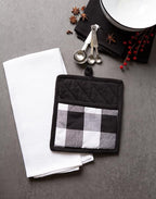 DII Buffalo Check Kitchen Collection, Classic Farmhouse Kitchen Set, Potholder - Image 5
