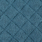DII Basic Terry Collection 100% Cotton Quilted, Oven Mitt, Storm Blue, 2 Piece - Image 2