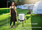 CONCORD 53 QT Stainless Steel Stock Pot w/Basket. Heavy Kettle. Cookware - Image 6