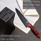 Moss & Stone 7-Piece Kitchen Knife Set - Image 4