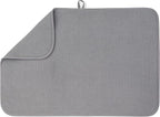 Bellemain XL Dish Mat 24" x 17" Microfiber Dish Drying Mat, Super absorbent by Bellemain