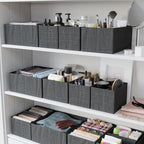 Drawer Organizer Set of 12 Dark Grey - Image 6