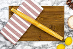 French Rolling Pin – 18 Inch Wooden Dough Roller - Image 2